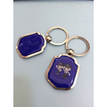 Metal key chain double sides printed